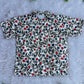 (BC009)Classic Floral Vine Print Boys' Shirt