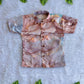 (BC017) Elegant Agate-Inspired Boy's Shirt in Muted Earth Tones