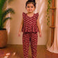 (CTP008) Kalamkari Floral Print Co-ord set