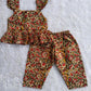 (CTP013) Kalamkari Floral Printed Co-Ord Set