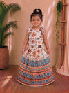 (CTS022) Vibrant Floral & Kalamkari Style Co-Ord Set