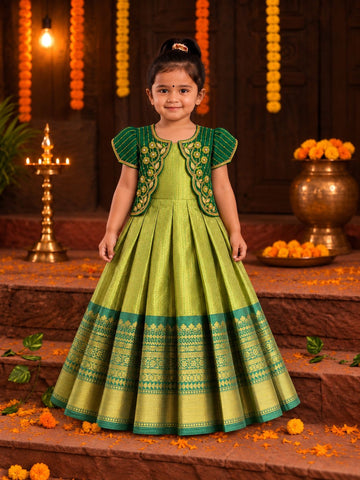 (EFC001) Traditional Elegance Ethnic Wear for Girls
