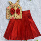 (ETTS039) Elegant Floral & Terracotta Ethnic Co-Ord Set