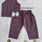 (CTP003) Girls Halter style Cotton Co-ord Set Top & Pant
