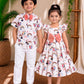 (SCC011)Playful Rainbow & Friends Sibling Matching Set