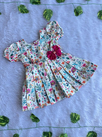 (SCC012)Charming Botanical Floral Sibling Matching Set