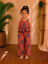 (CTP005) Girls Hakoba Cotton Co-ord Set Top & Pant