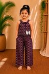 (CTP003) Girls Halter style Cotton Co-ord Set Top & Pant