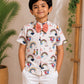 (SCC011)Playful Rainbow & Friends Sibling Matching Set